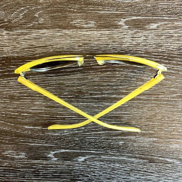 EUC Smith Optics Clayton Carbonic Lemon Yellow Crystal Sunglasses Gradien Unisex - Picture 10 of 16